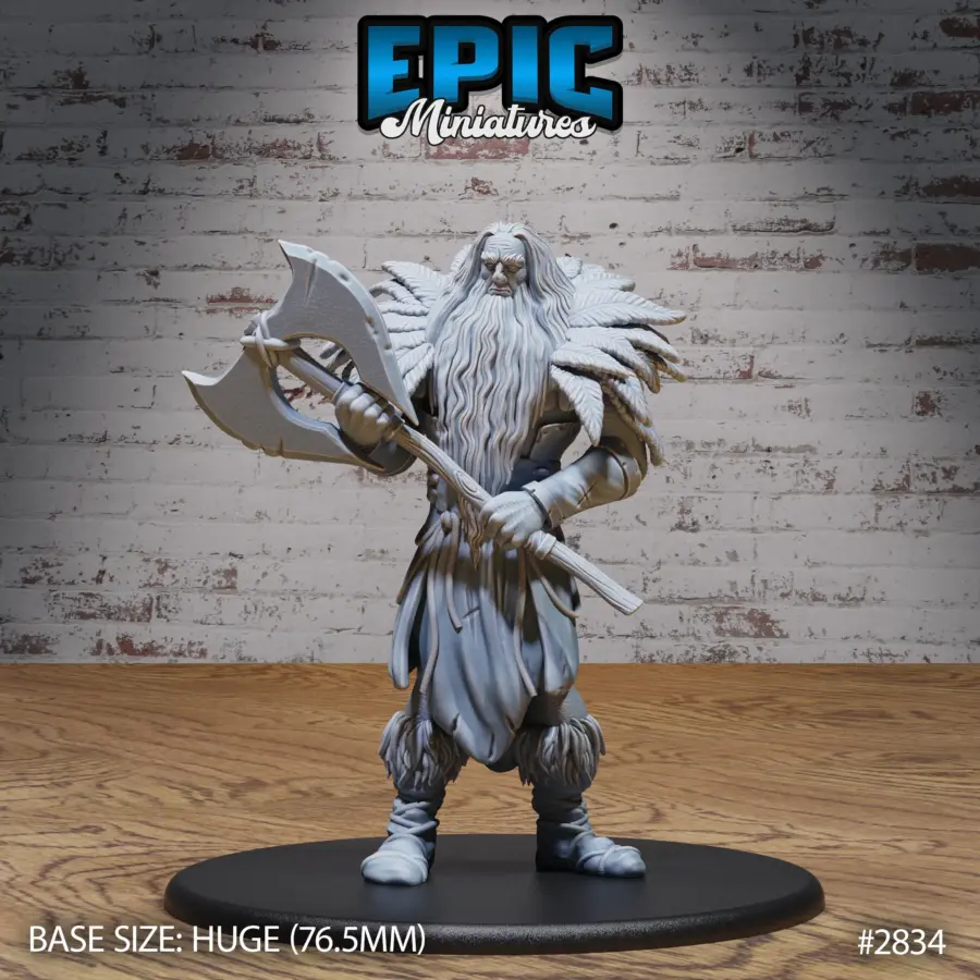 Jötunn Giant Tribe Warrior (Huge)