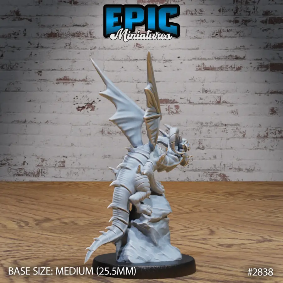 Dragon Wyrmling Angry (Medium) - Image 2