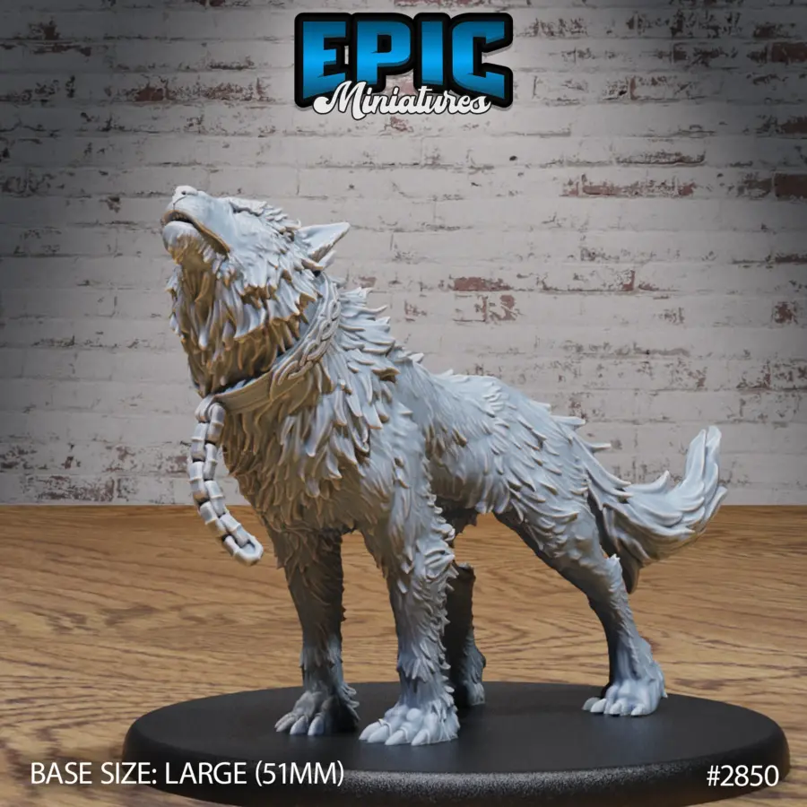 Fenrir Wolf Chained (Large)