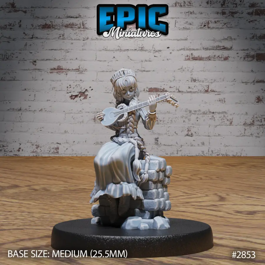Norse Bard Girl (Medium)