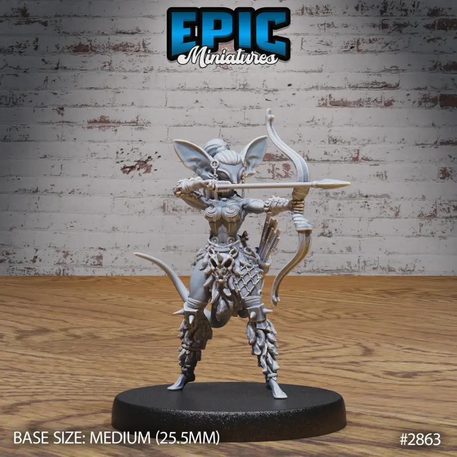 Mice Folk Viking Female Bow (Medium)