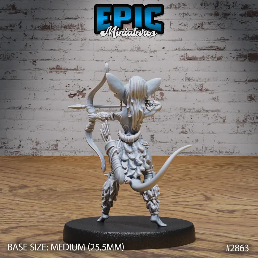 Mice Folk Viking Female Bow (Medium) - Image 2