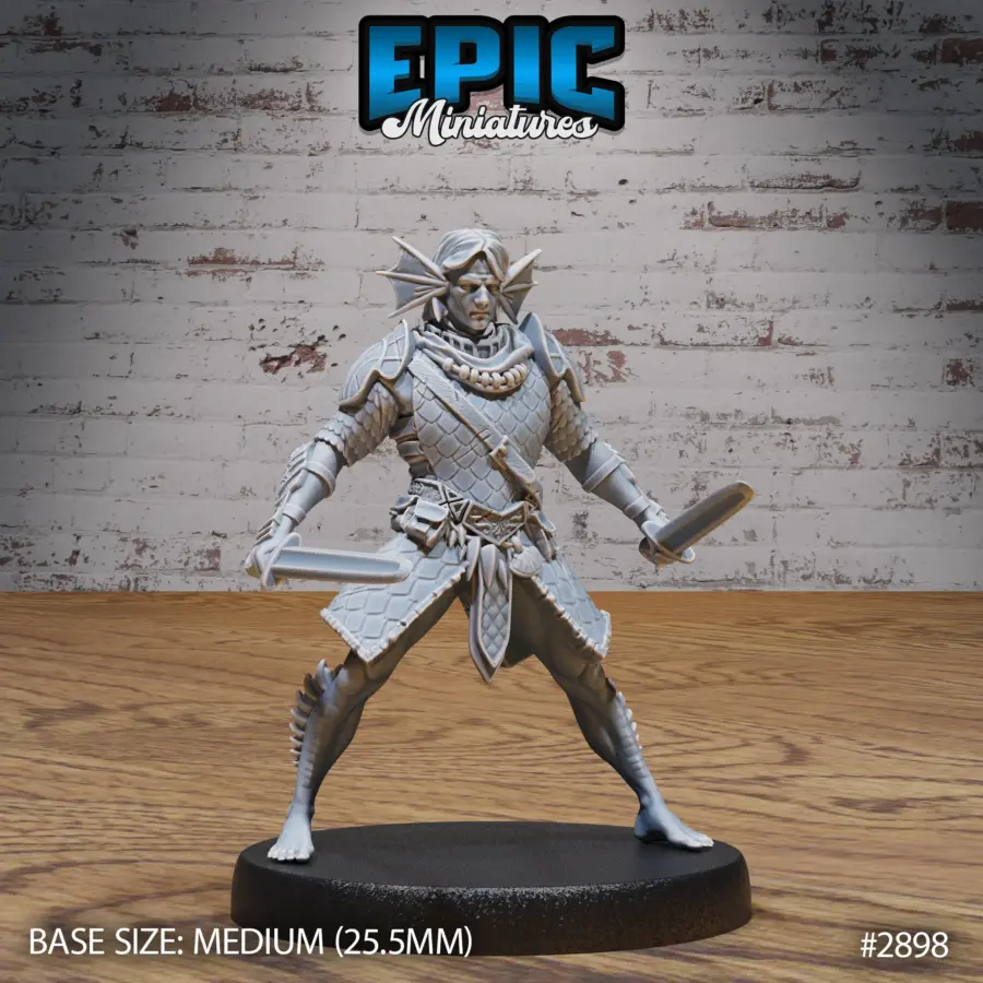 Triton Warrior Dual Swords (Medium)