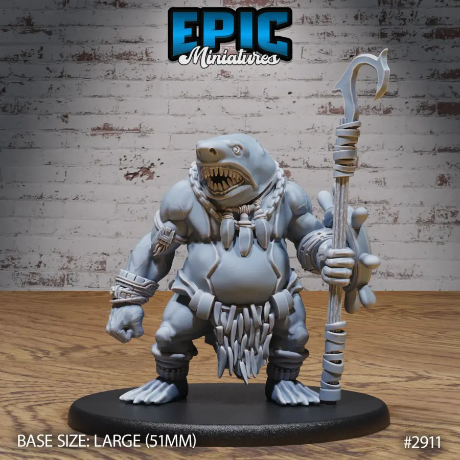 Shark Folk Brute (Large)
