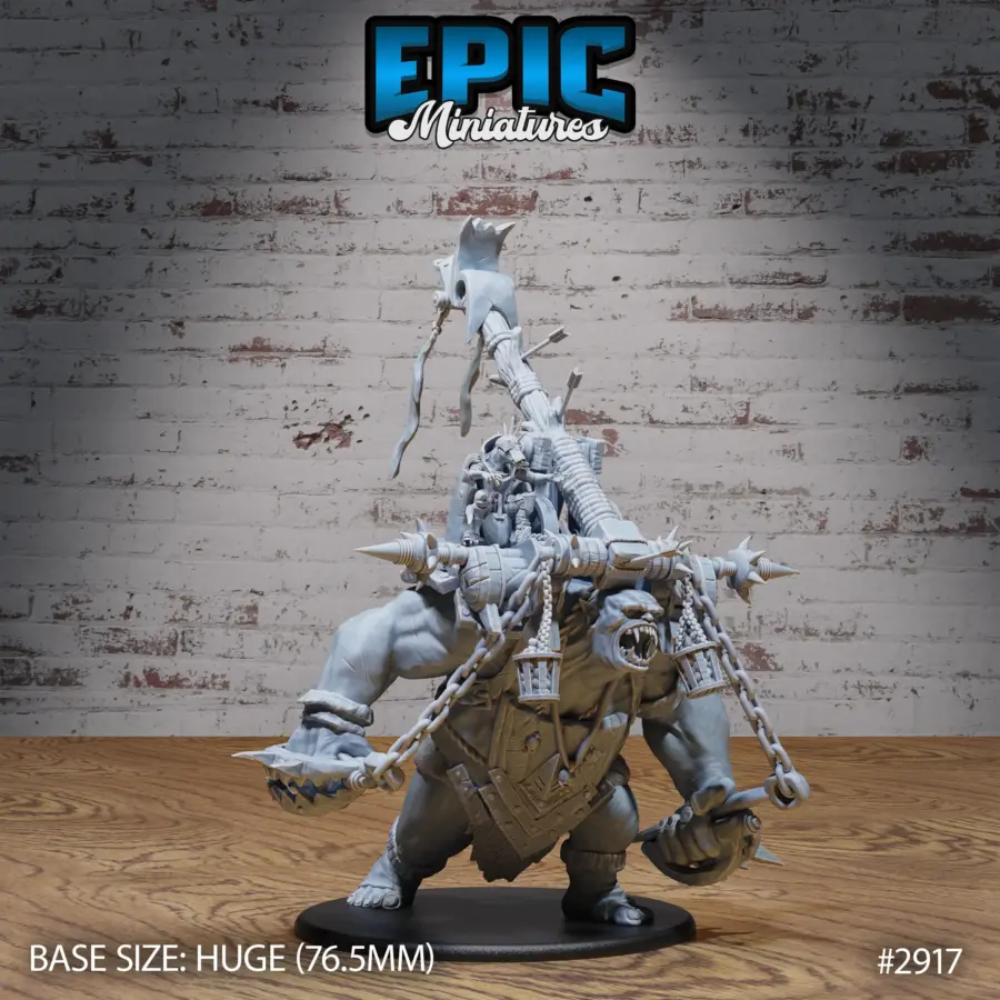 Goblin Throwing Troll (Huge)