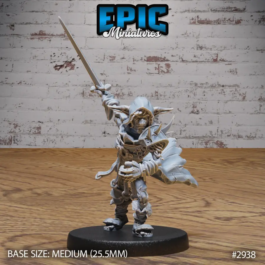 Half Goblin Bandit Attacking (Medium)
