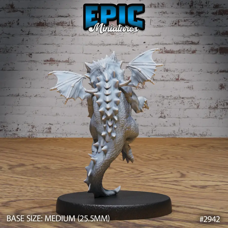 Baby Dragon Flying (Medium) - Image 2