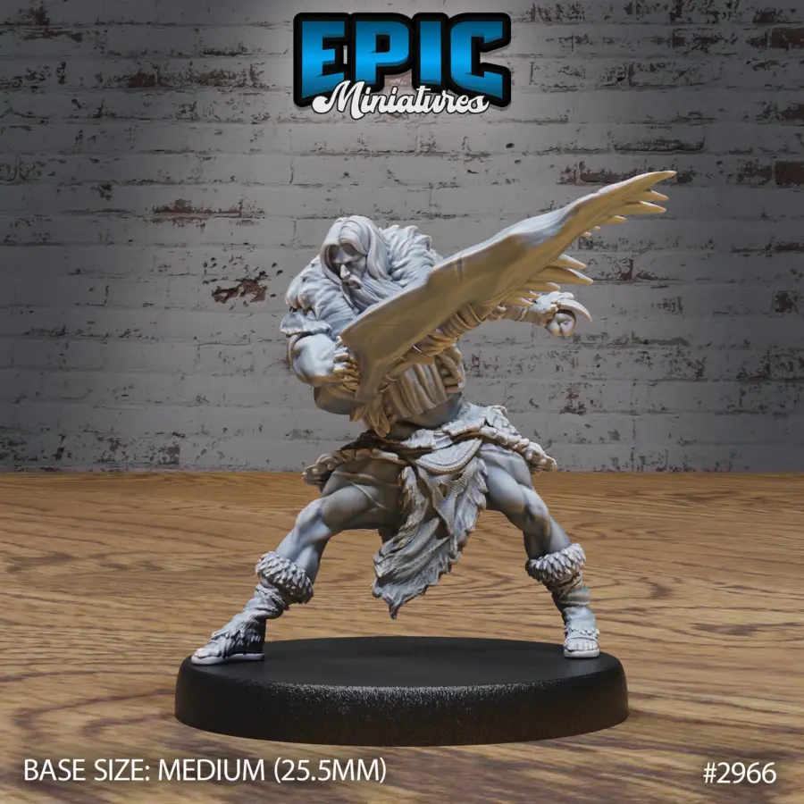 Caveman Barbarian Attack (Medium)