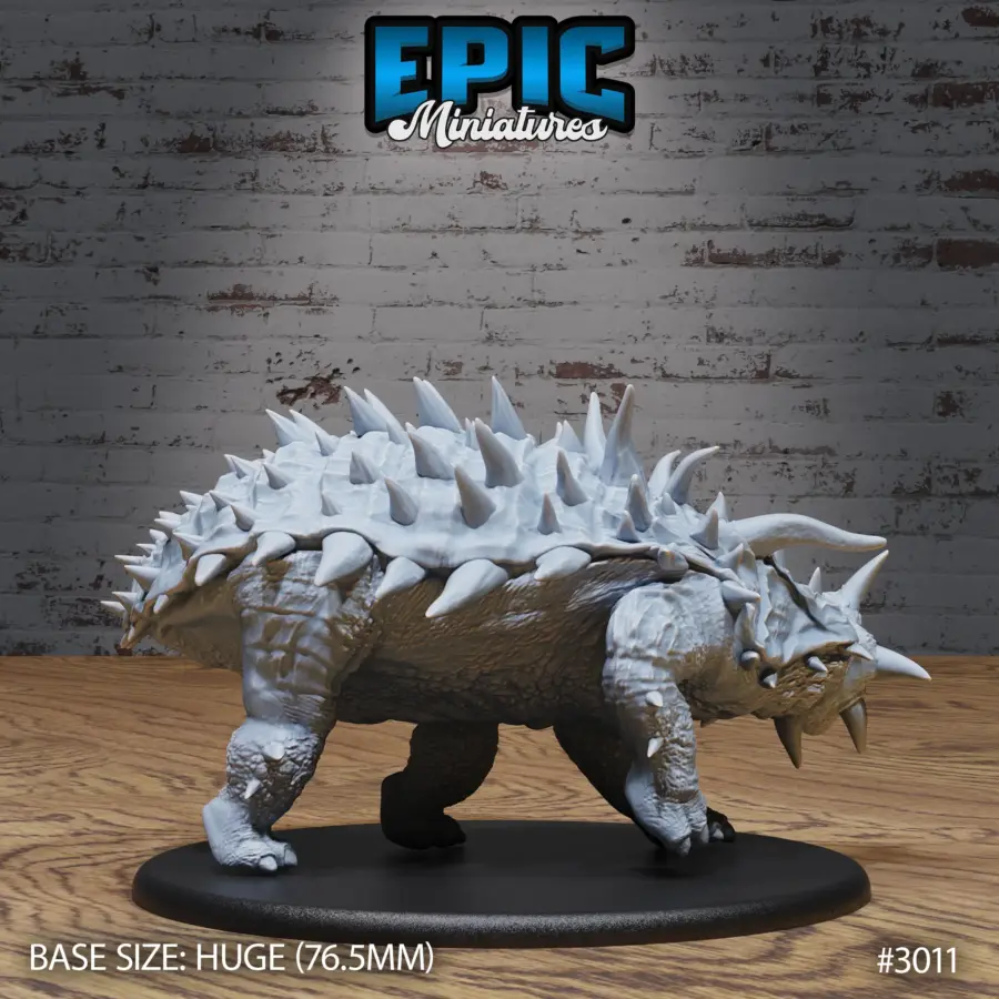 Ankylosaurus Attacking (Huge) - Image 2