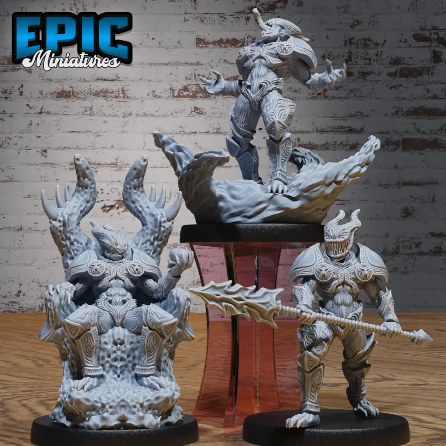 Mold Lord Throne / Mold Lord Spear / Mold Lord Angry Set