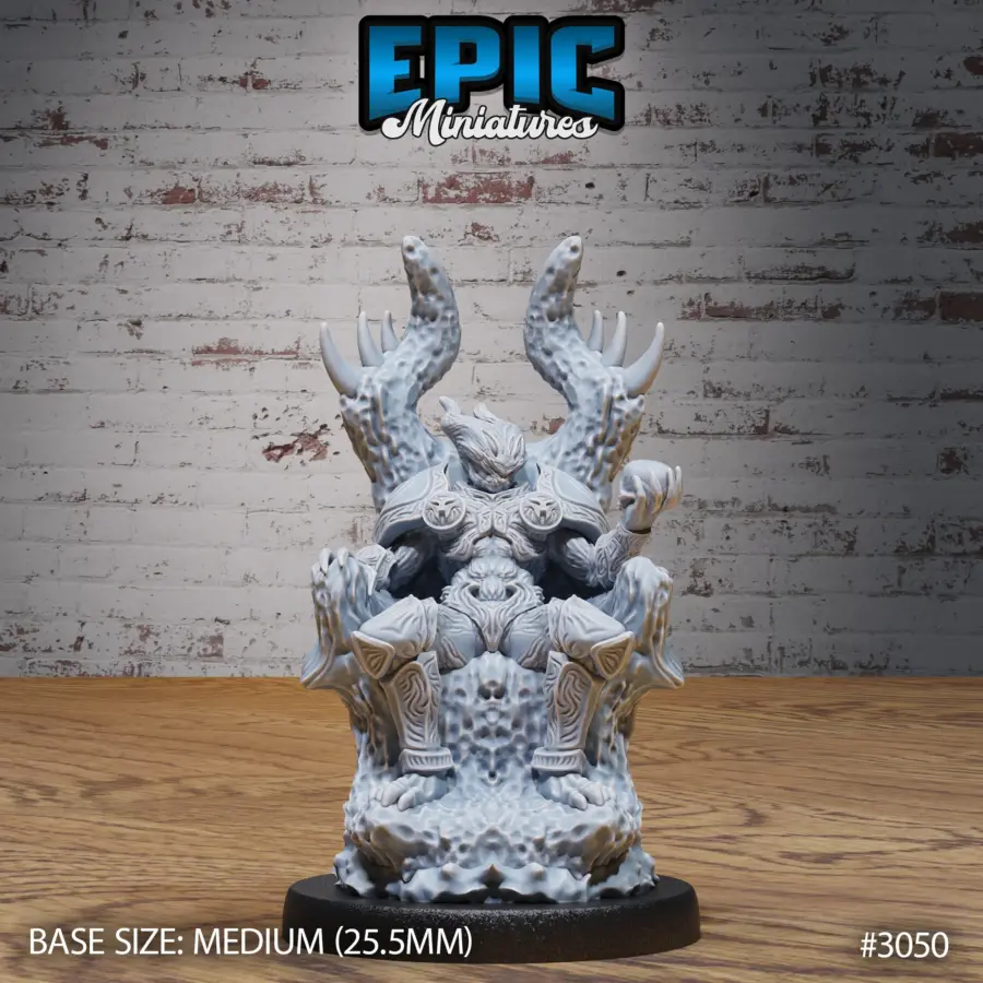 Mold Lord Throne / Mold Lord Spear / Mold Lord Angry Set - Image 2