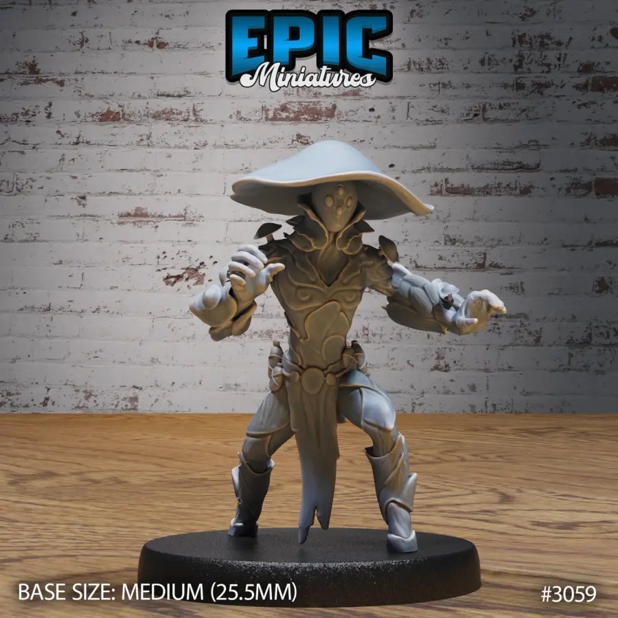 Mushroom Folk Attacking (Medium)