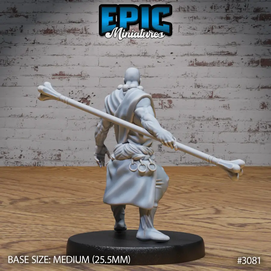 Monk Player Character (Medium) - Image 2
