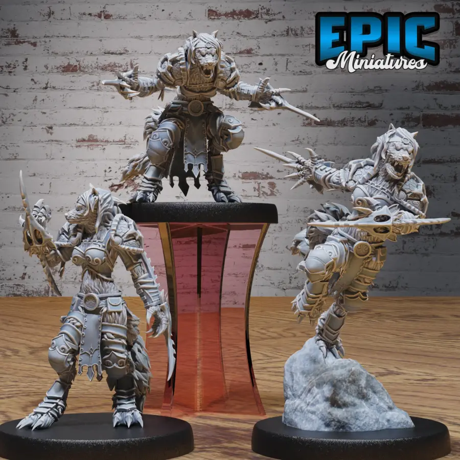 Werewolf Adventurer Female Set