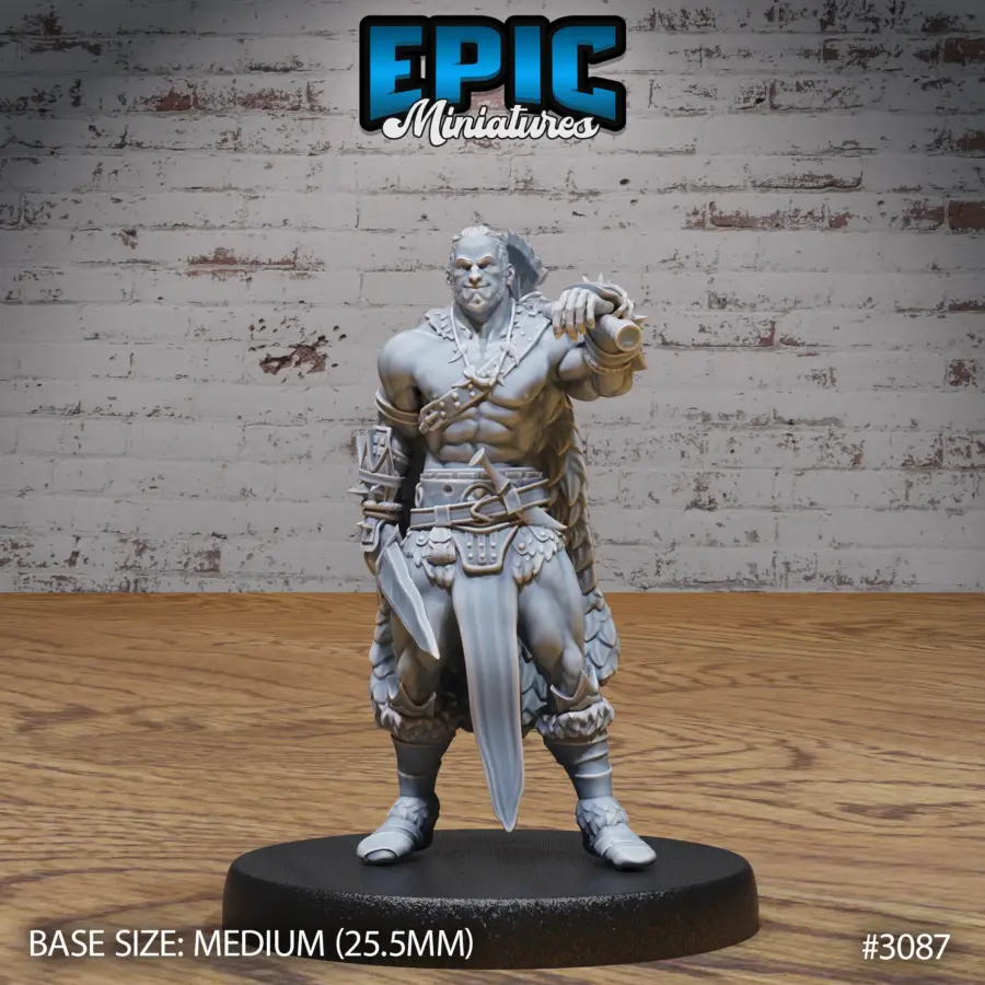 Barbarian Player Character Set - Image 2