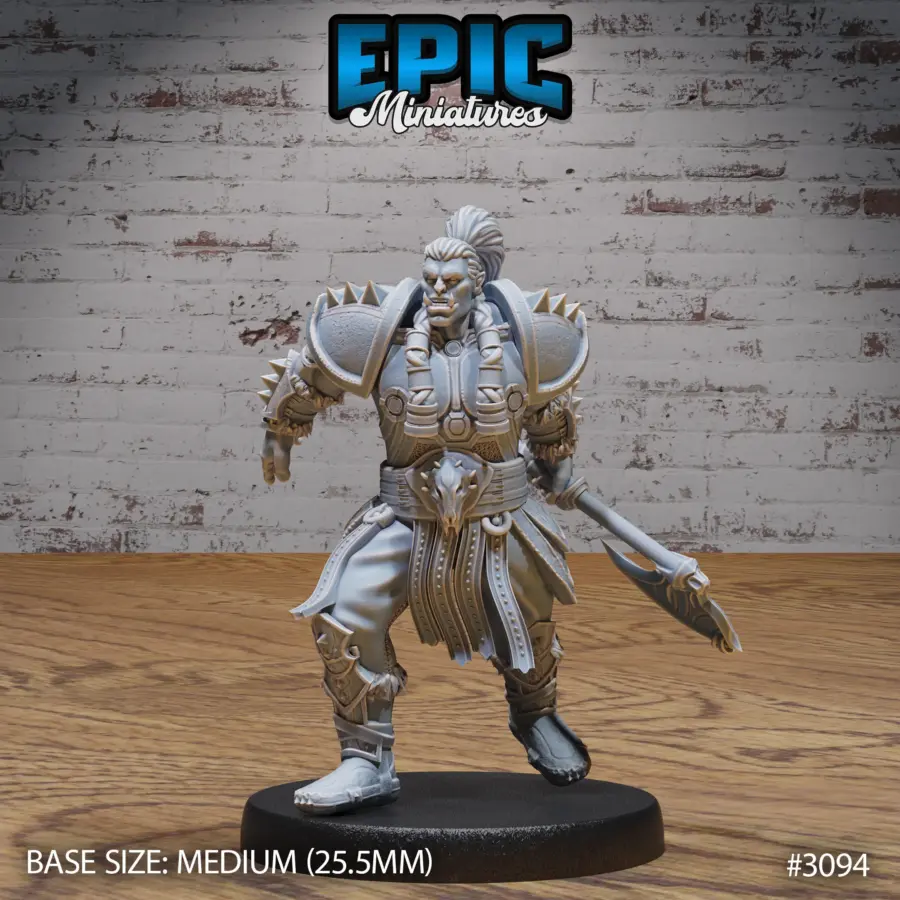 Orc Paladin Player Character Axe (Medium)