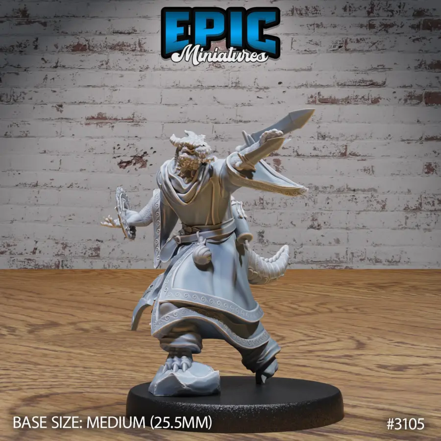 Half Dragon Sorcerer Player Character (Medium)