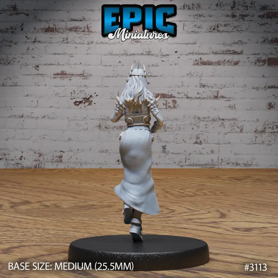 Wizard Female Player Character Magic (Medium) - Image 2