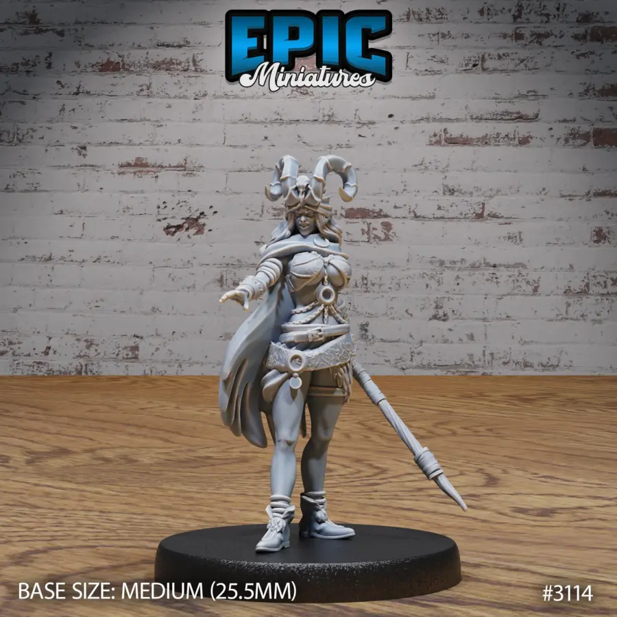 Druid Female Player Character (Medium)