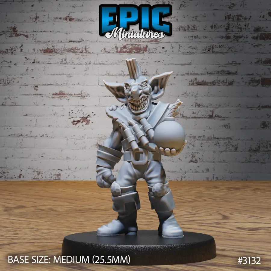 Wicked Goblin Tribe Bomber (Medium)