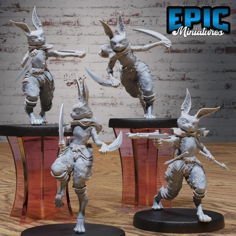 Rabbit Folk Warrior Set