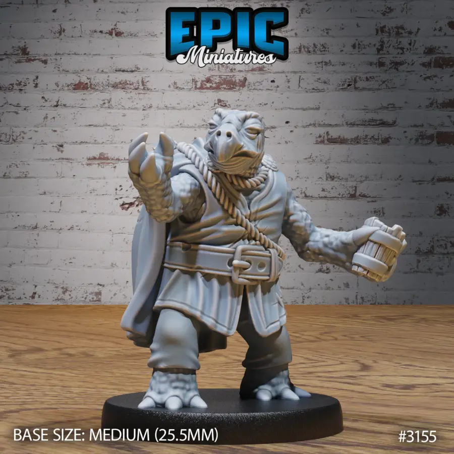 Turtle Folk Tribe Bard (Medium)