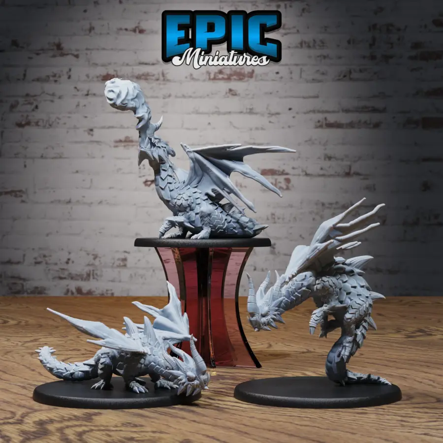 Young Horn Dragon Set