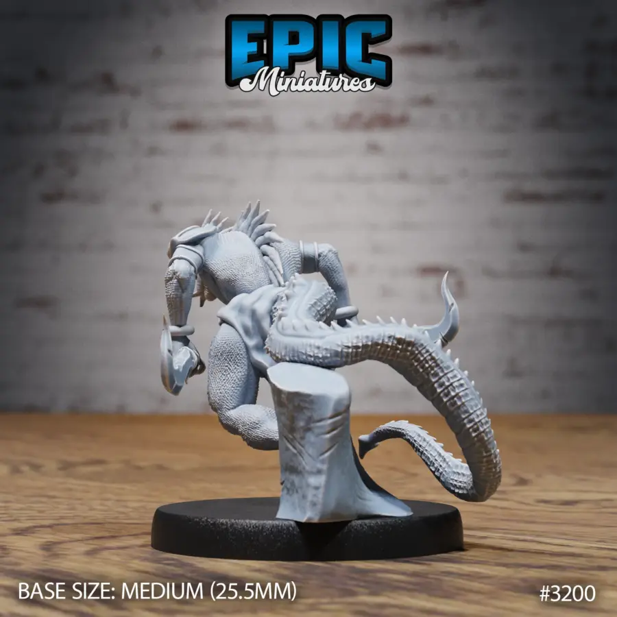 Lizardfolk Human Hunter Attack (Medium) - Image 2