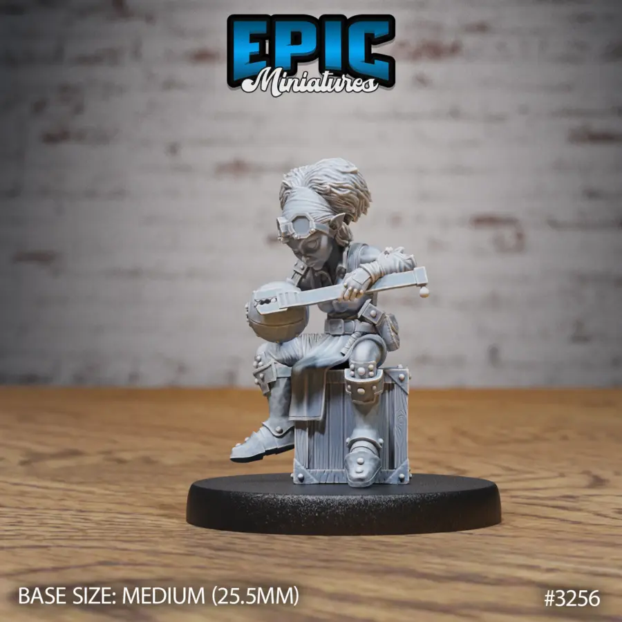 Gnome Tinkerer Female Reparing (Medium)