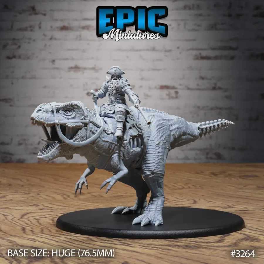 Cursed Captain T-Rex Mount (Huge)