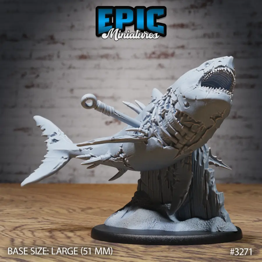 Zombie Shark Wounded (Large)