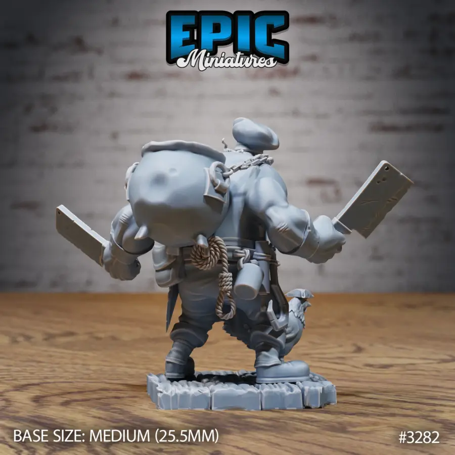 Orc Pirate Cook (Medium) - Image 2