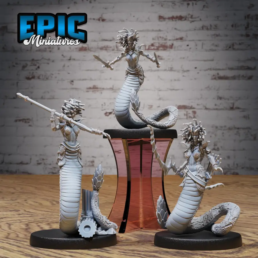 Gorgon Sisters Medusa Set