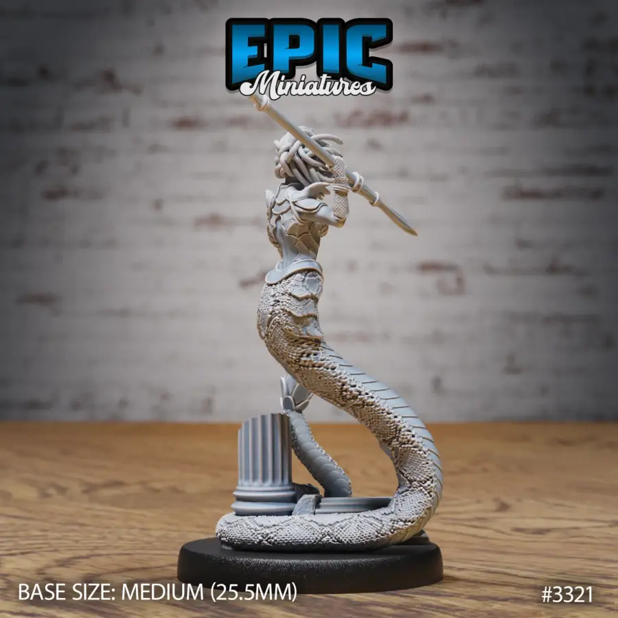 Gorgon Sisters Medusa Spear (Medium) - Image 2