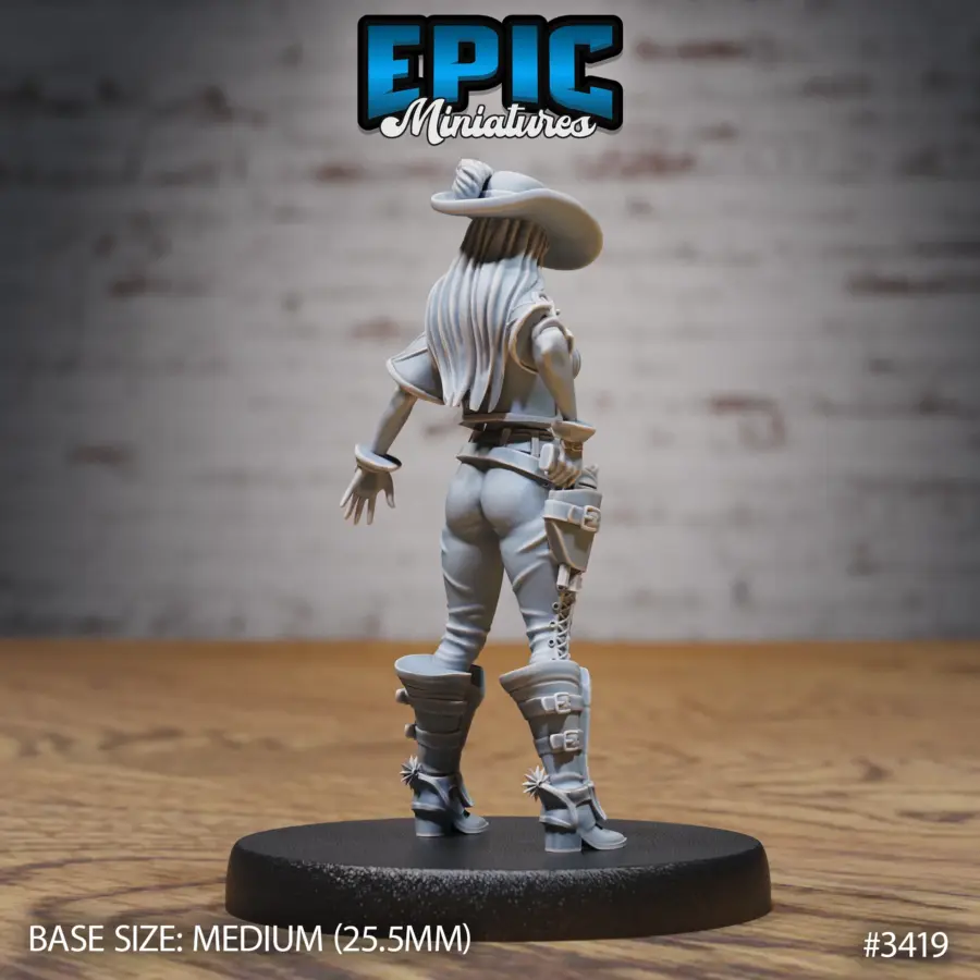 Female Gunslinger (Medium) - Image 2