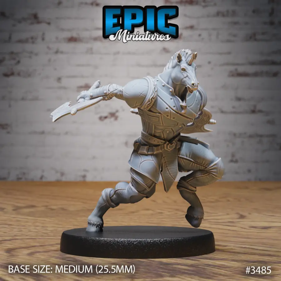 Horse Folk Knight Attack (Medium)