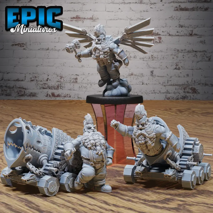 Cannon Dwarf Set