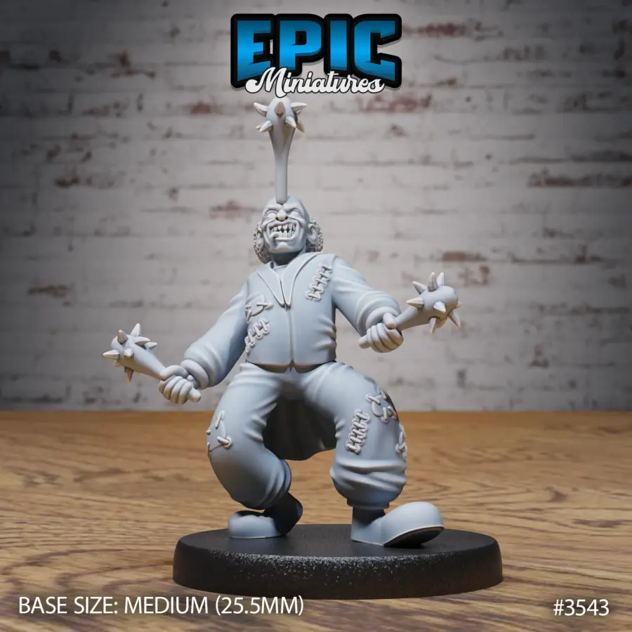 Horror Clown Balancing (Medium)