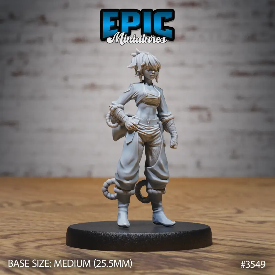 Monk Female Player Character (Medium)