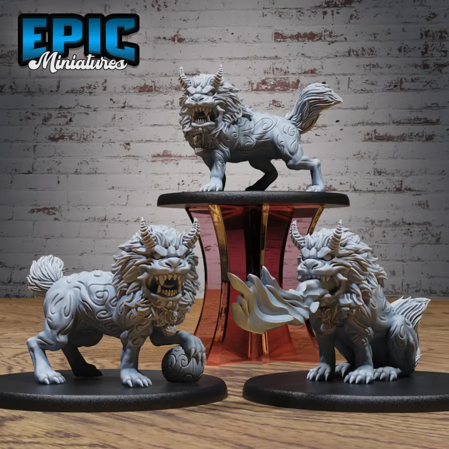 Guardian Fu Dog Set