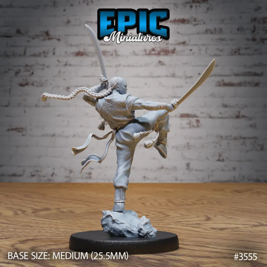 Shaolin Warrior Monk (Medium) - Image 2