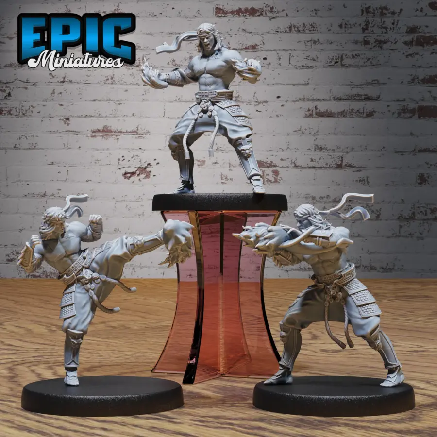Fire Style Kung Fu Master Set