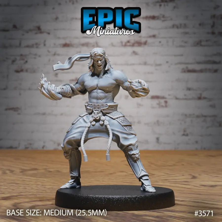 Fire Style Kung Fu Master (Medium)