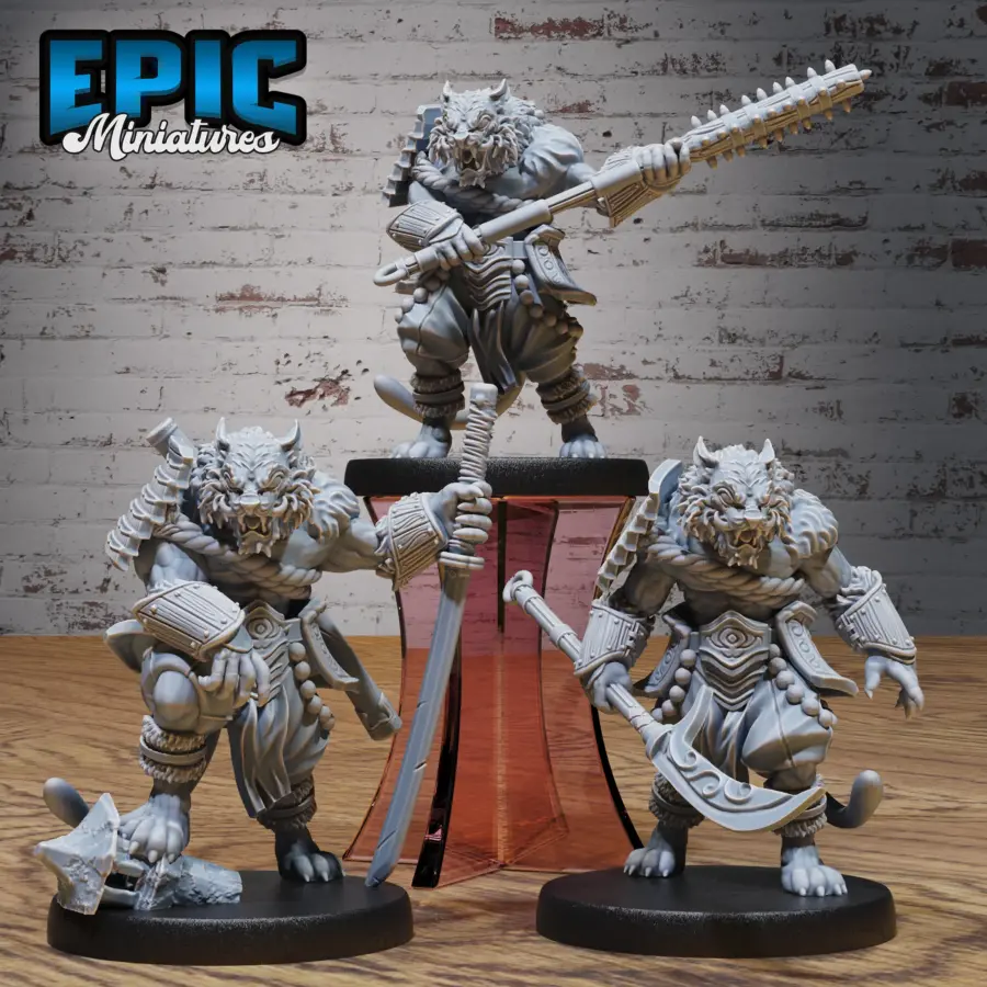 Tiger Folk Samurai Set