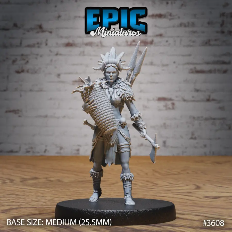 Barbarian Tribe Female Fisher (Medium)