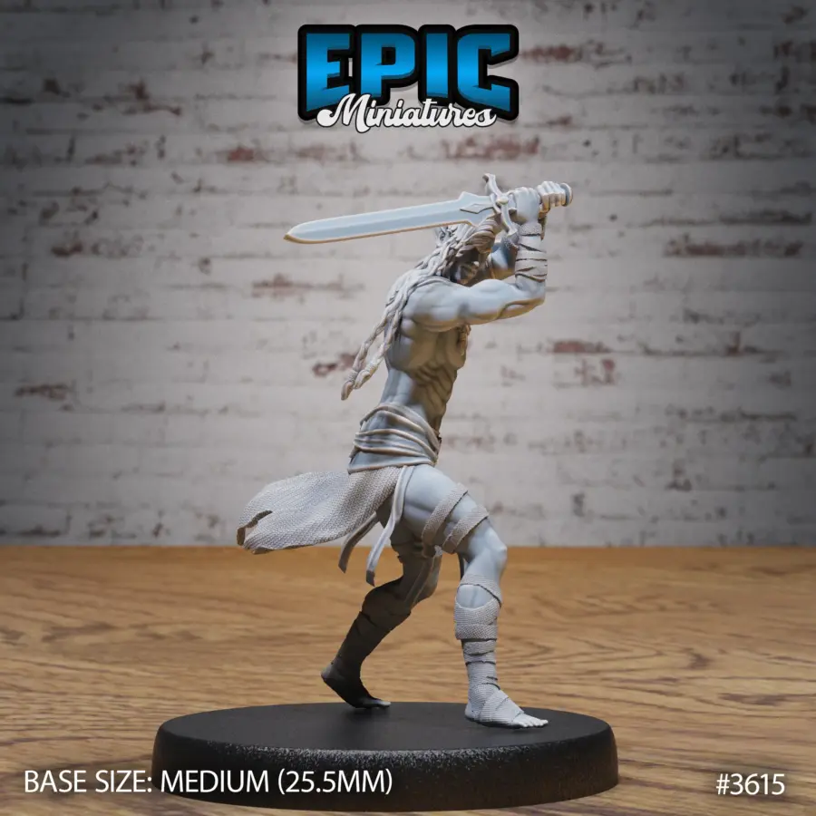 Cave Elf Barbarian Sword (Medium)