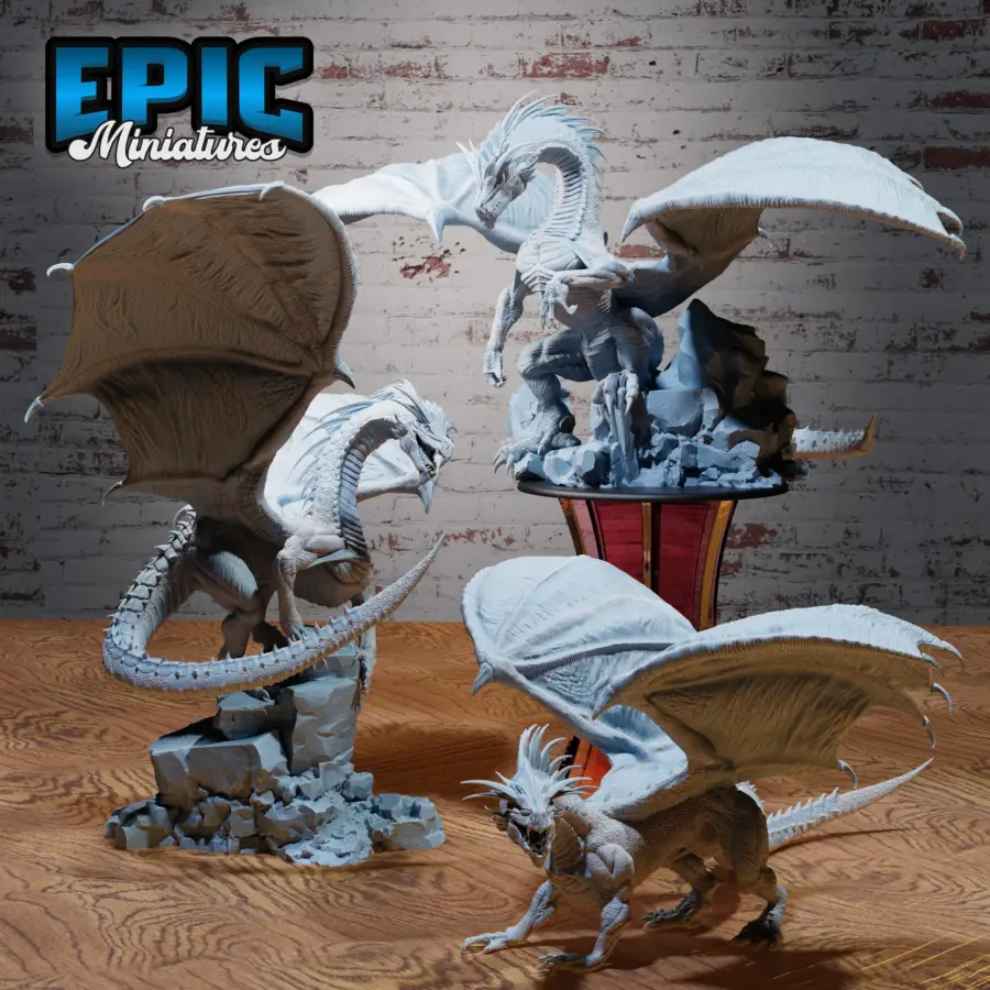 Glacier Dragon Set