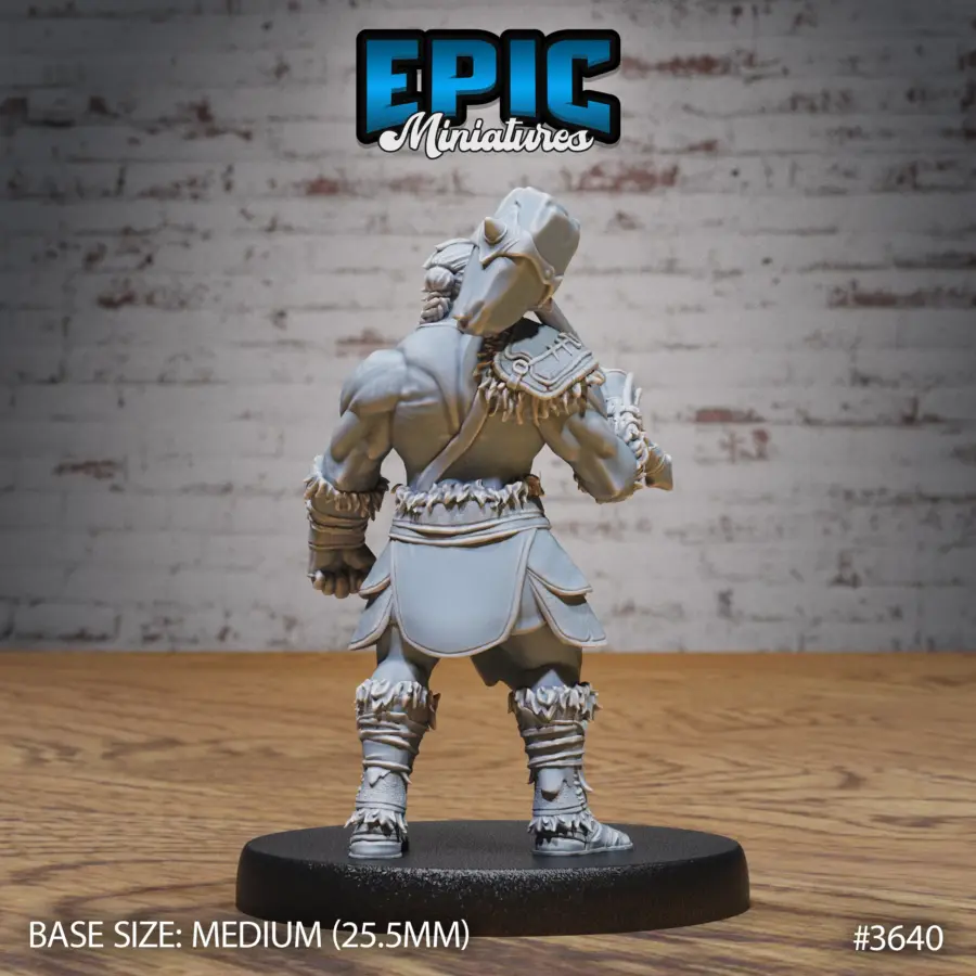 Barbarian Tribe Male Hammer (Medium) - Image 2