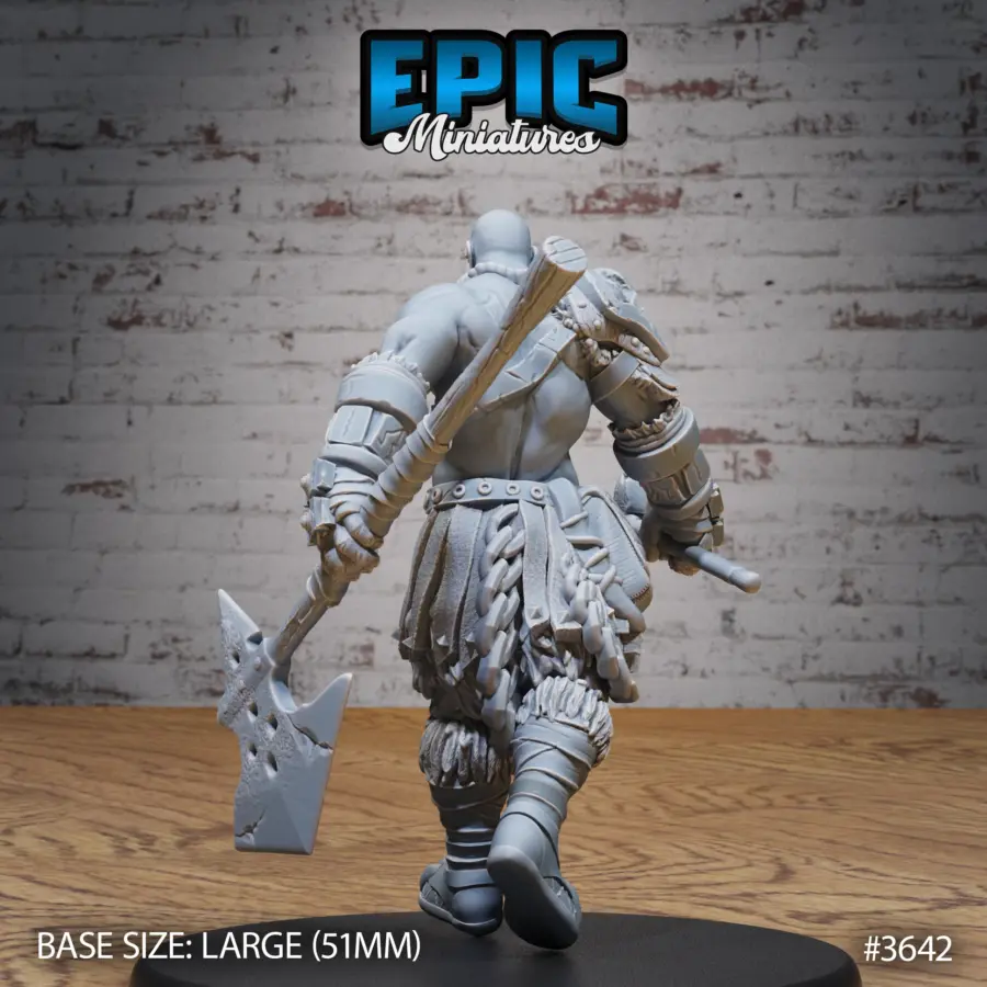 Half-Giant Barbarian Axe / Half-Giant Barbarian Sword Set - Image 3