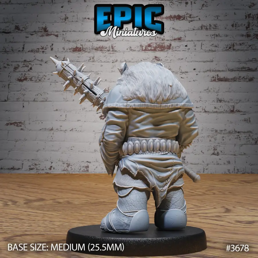 Dwarf Tiefling Captured / Dwarf Tiefling Mace / Dwarf Tiefling Hiding Set - Image 5
